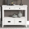 Marlow Solid Wood Console Table with Drawers