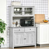 Ardelle Kitchen Buffet Cabinet with Hutch