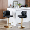 Windsor Counter Height Upholstered Bar Stools (Set of 2)