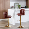 Windsor Counter Height Upholstered Bar Stools (Set of 2)