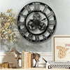 bamboo_gear_wall_clock_silver_roman_numerals_variant_pic