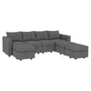 Braga Sectional Sofa with Hidden Storage