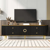 Geneva Wood TV Console Table